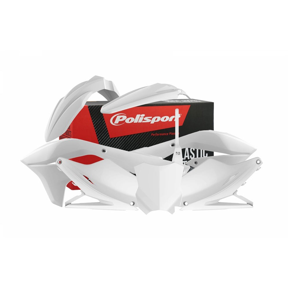 Polisport Plastics Box Kit For Kawasaki KX 450F White 2016-2018